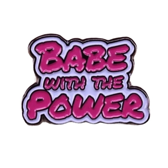 Jewelry - SOLD OUT BABE WITH THE POWER Labrynth Bowie Pin